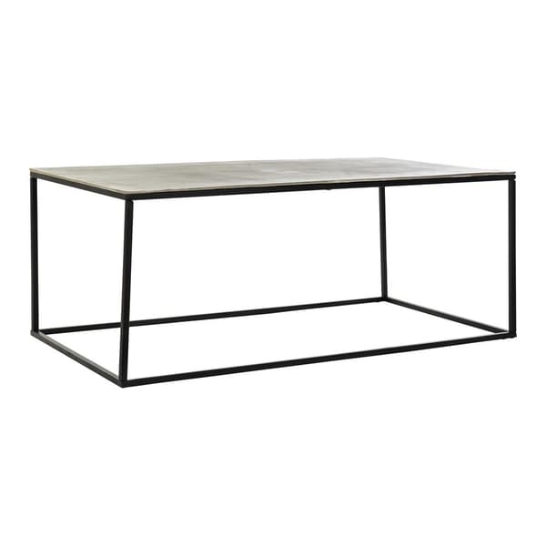 Senterbord DKD Home Decor Metall Aluminium (111,7 x 61 x 43 cm)