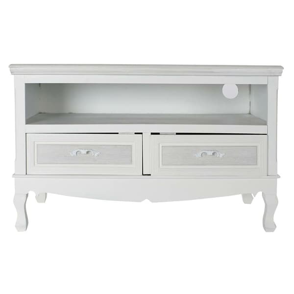 Sofabord DKD Home Decor Hvid Træ Træ MDF 100 x 42 x 61 cm