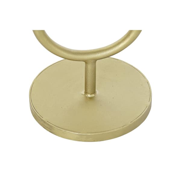Sofabord DKD Home Decor Gylden Metal Marmor 45 x 27 x 63 cm