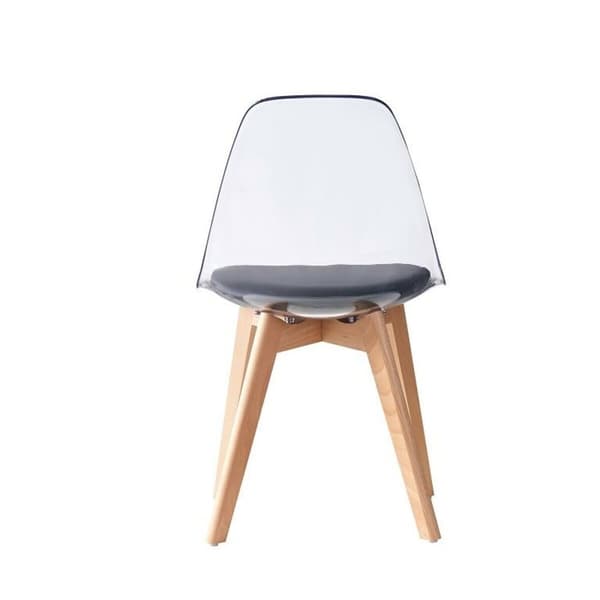 Matsalsstol DKD Home Decor Svart Multicolour Naturell 30 x 40 cm 54 x 47 x 81 cm