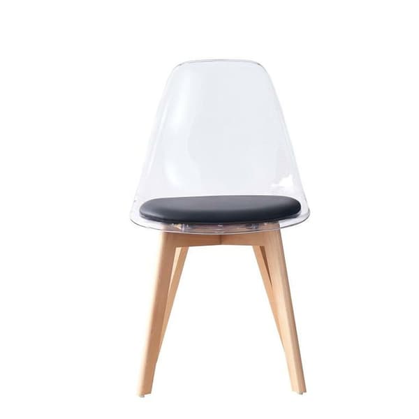 Matsalsstol DKD Home Decor Svart Multicolour Naturell 30 x 40 cm 54 x 47 x 81 cm