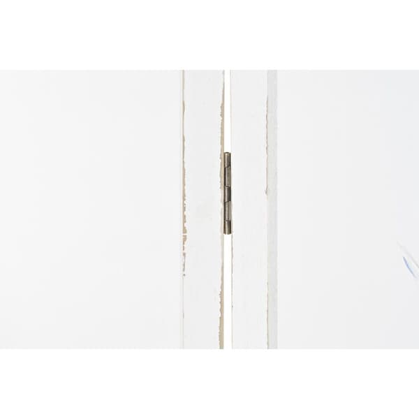 Sammenleggbar skjerm DKD Home Decor Tropisk Gjennomsiktig Tre MDF 150 x 2 x 180 cm
