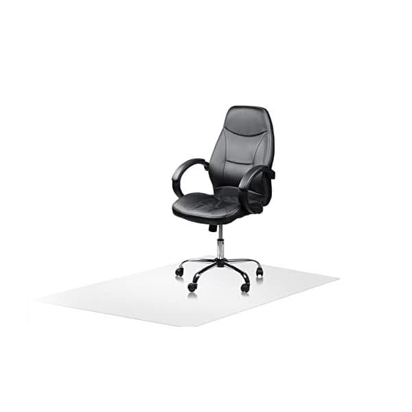 Golvskydd 100 x 70 cm – Kontorsstolsmatta – Vit
