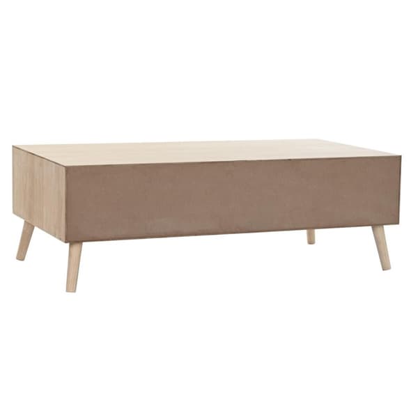 Senterbord DKD Home Decor Brun Tre Gran Plast Tre MDF 120 x 60 x 42,5 cm