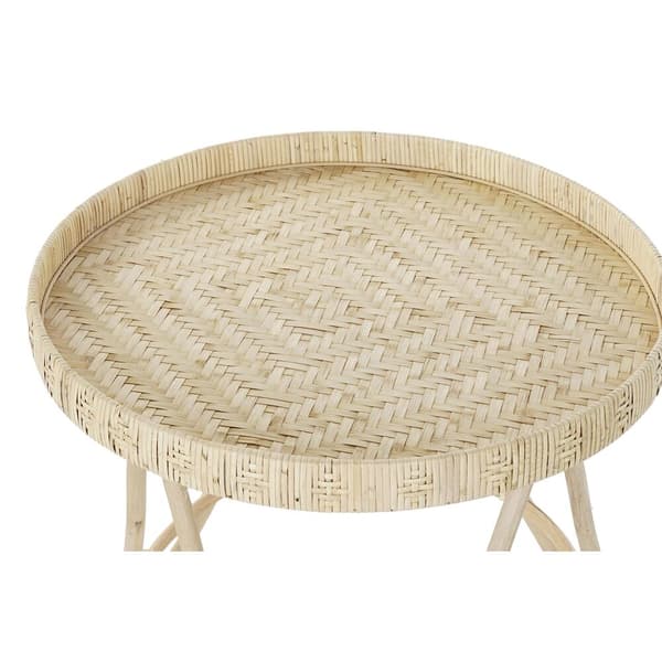 Pieni sivupöytä DKD Home Decor Ruskea 60 x 60 x 52 cm