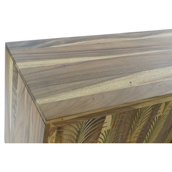 Skænk DKD Home Decor Metal Rosentræ (160 x 45 x 75 cm)