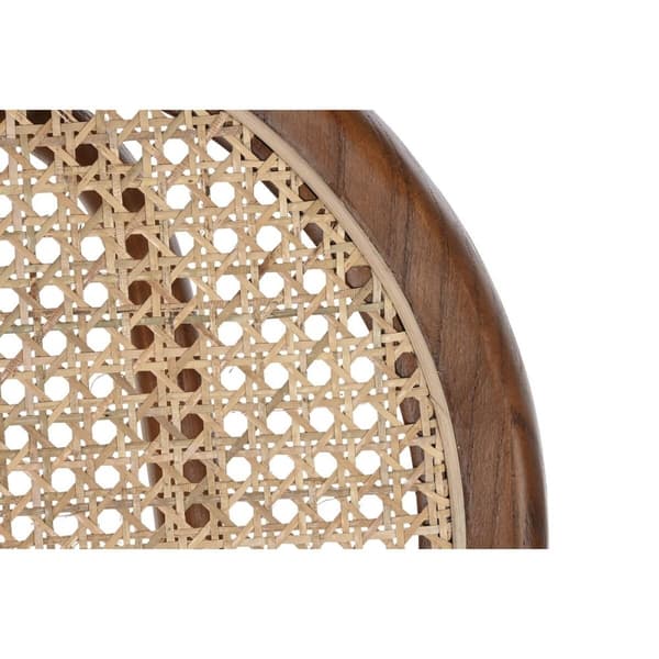Stol DKD Home Decor Mørkebrunt Rotting Treverk i alm 43 x 43 x 89 cm Gitter
