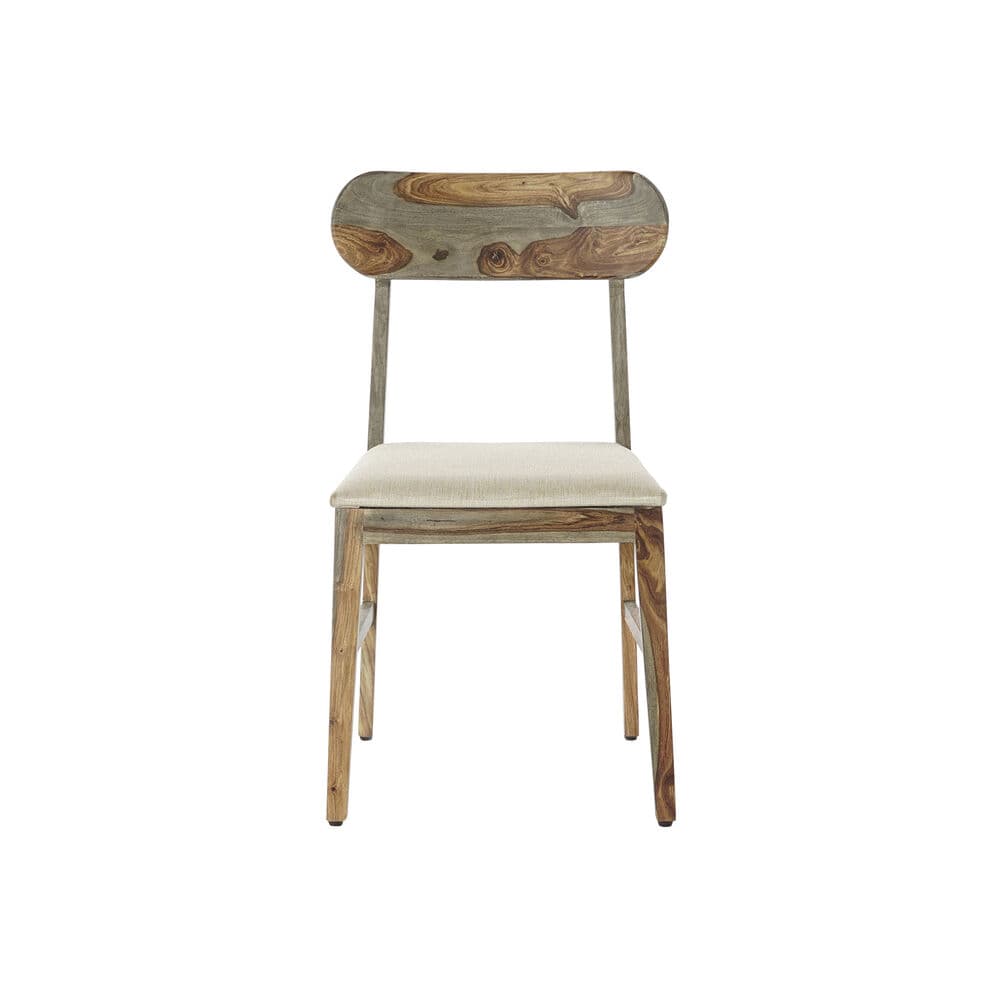 Stol DKD Home Decor Rosenträ Jute (52 x 52 x 91 cm)