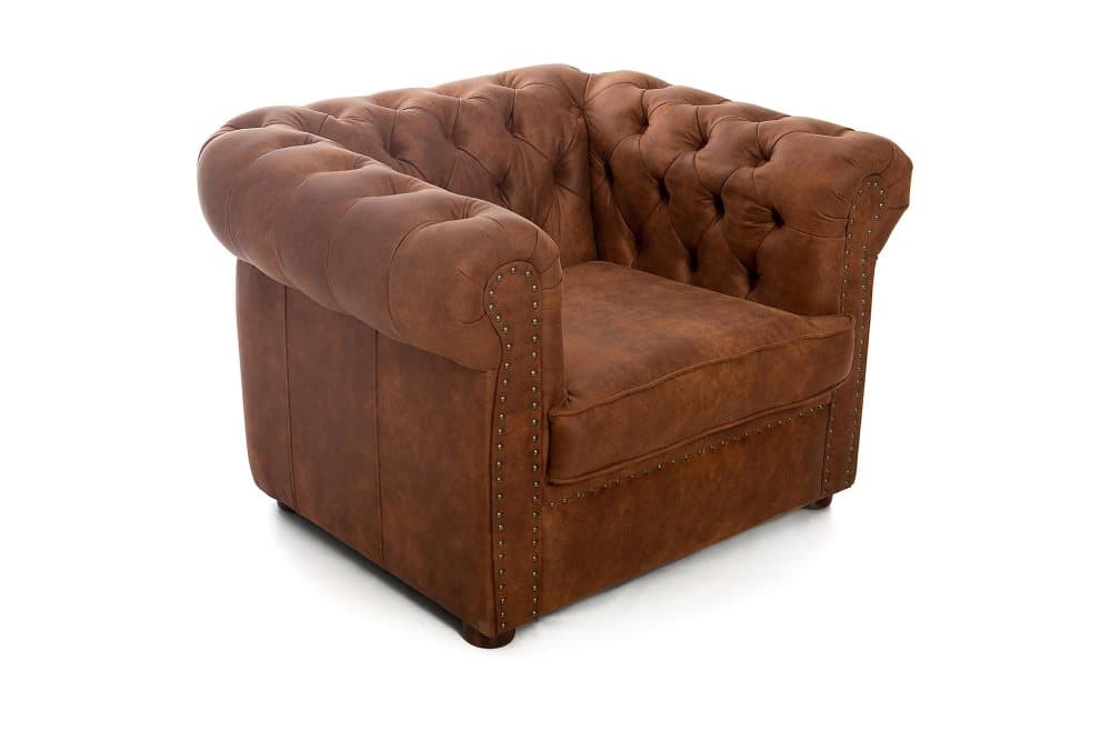 CHESTERFIELD DELUXE Fåtölj Brun