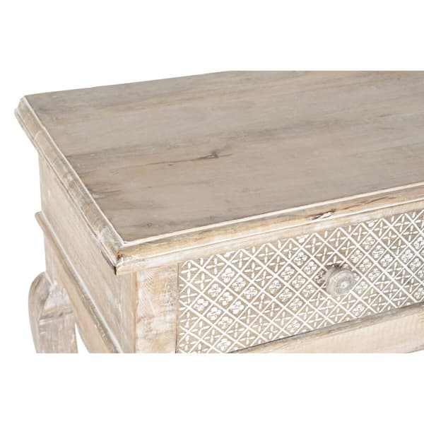 Hallbord DKD Home Decor Hvid 91 x 42 x 81 cm