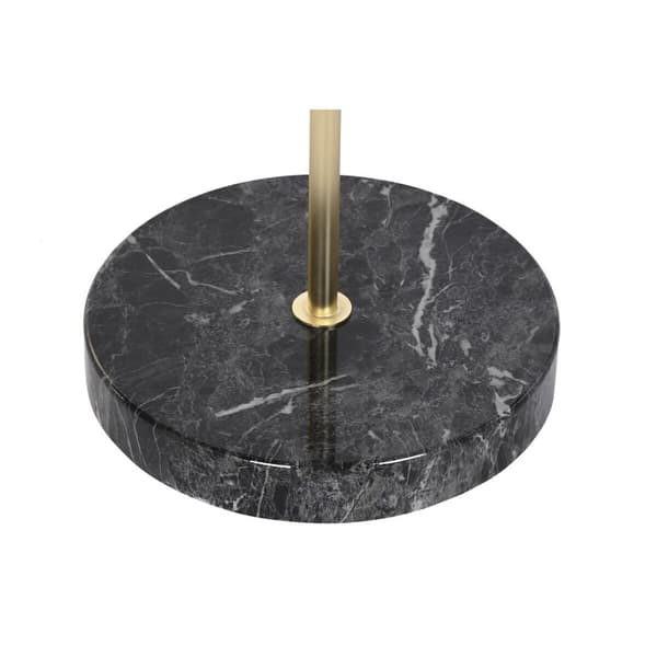 Sidebord DKD Home Decor Svart Gjennomsiktig Gyllen Krystall Stål 45 x 45 x 50 cm