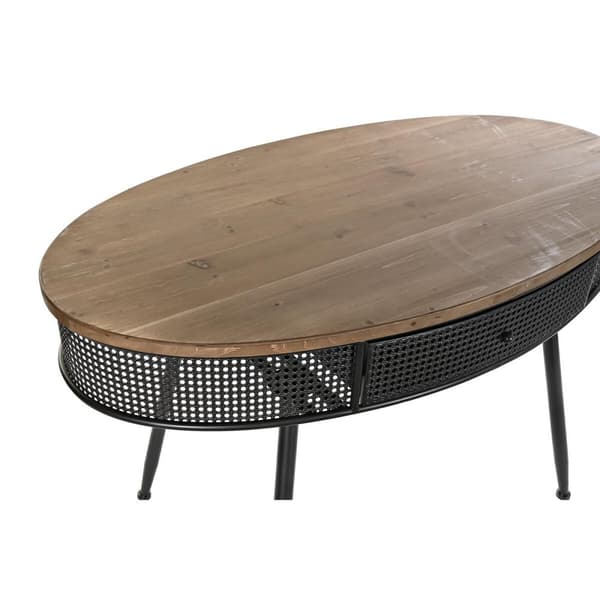 Hallipöytä DKD Home Decor Ruskea Musta 120 x 65 x 77 cm