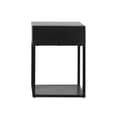 Miniatyrbilde 5 av 5: Nattbord DKD Home Decor Gyllen 35 x 40 x 55 cm Svart Metall Tre