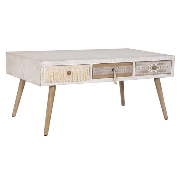 Sofabord DKD Home Decor Gran Bomuld (110 x 60 x 50 cm)