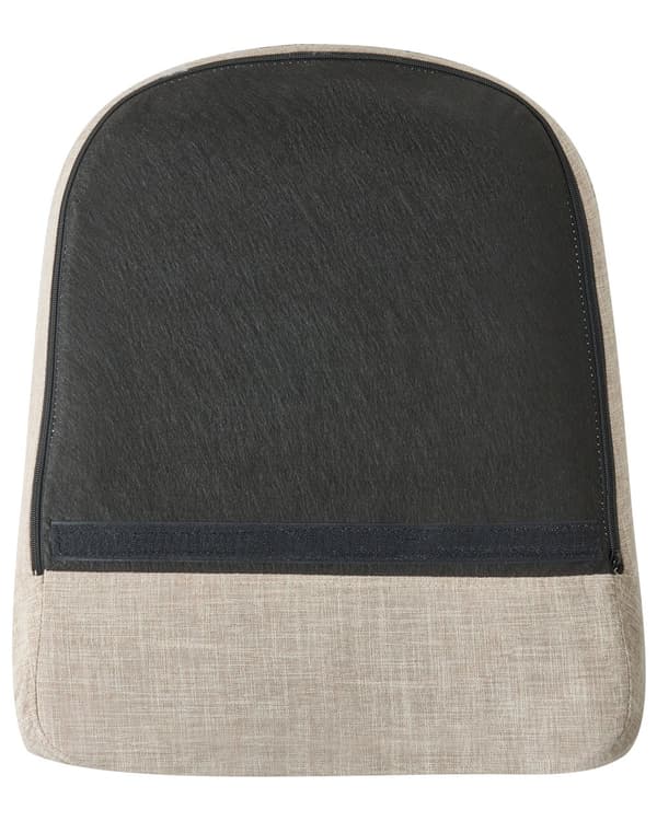 Gyngestol Lys beige Stoff Metallben Meier i tre Ekstra nakkestøtte Moderne design Hvilestol