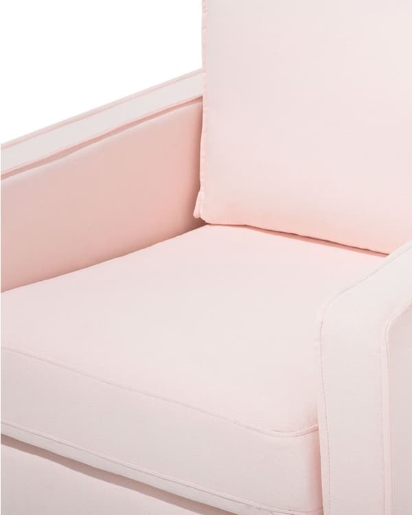 Lenestol Rosa Polyesterstoff Sølvfarget understell 76 x 82 x 82 cm Minimalistisk design Hvilestol Stue