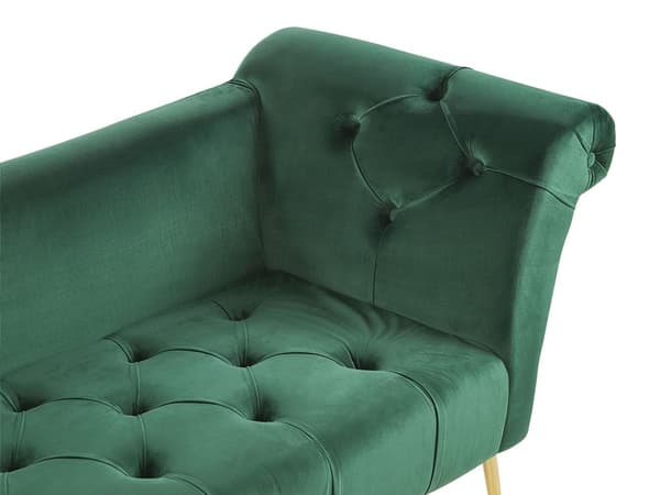 Sjeselong Beige stoffkledning Lyse treben Skandinavisk stil