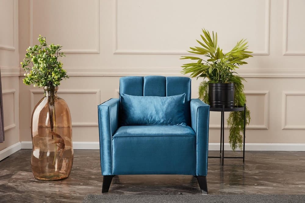 Karlston Fåtölj Blå