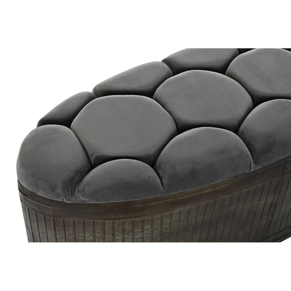 Krakk DKD Home Decor Grå Metall 117 x 42 x 47 cm