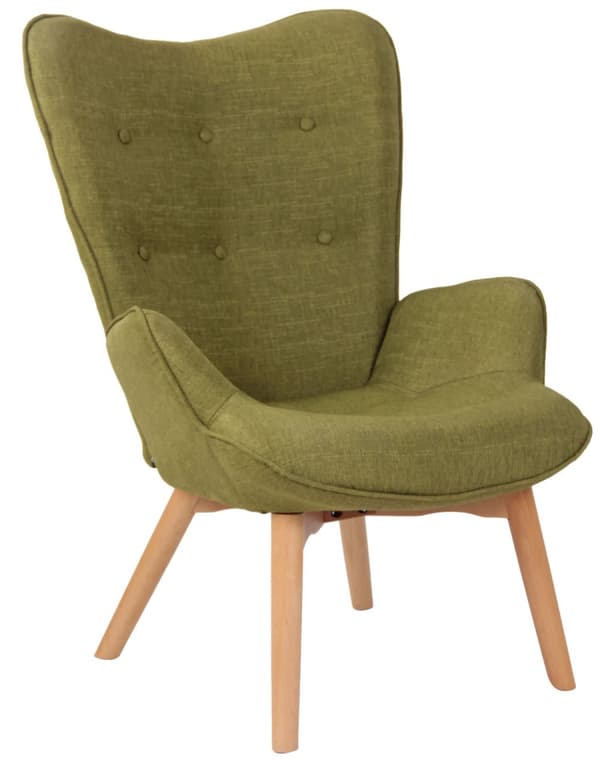 CLP Lounger Durham stof grøn