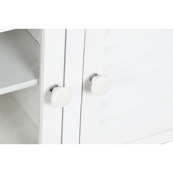 TV-möbler DKD Home Decor Gran Vit Trä MDF 120 x 40 x 45 cm