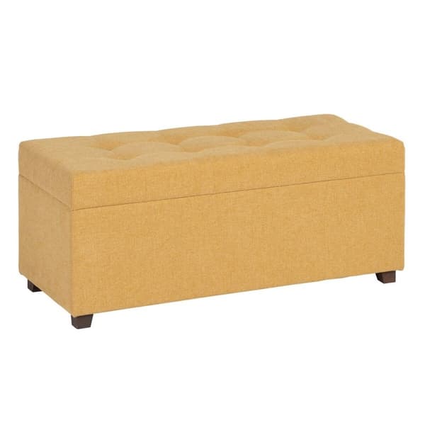 Kiste 102 x 41 x 43 cm Syntetisk stof Træ