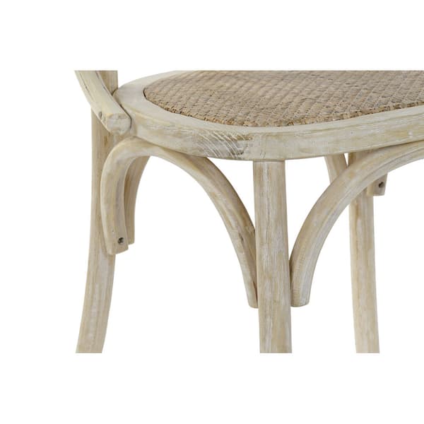 Ruokatuoli DKD Home Decor Valkoinen 56 x 50 x 76 cm