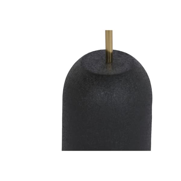 Sidebord DKD Home Decor 30 x 30 x 68 cm Svart Gyllen Jern
