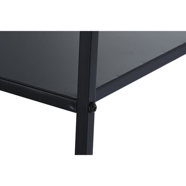 Bokhylla DKD Home Decor Svart Metall 80 x 30 x 175 cm (1)