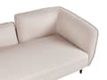 Miniatyrbilde 7 av 11: Sjeselong Lys beige Bouclé Stoff Metallben Høyrevendt Pute Moderne design Stue