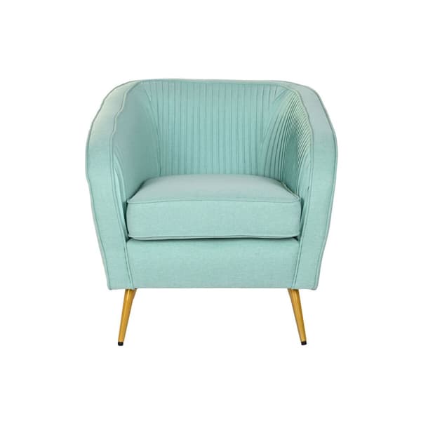 Lenestol DKD Home Decor Grønn Gyllen Metall 70 x 68 x 73 cm
