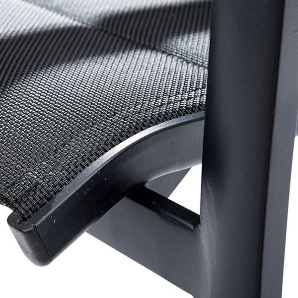 Modulo fåtölj med svart aluminiumram Wilsa Garden