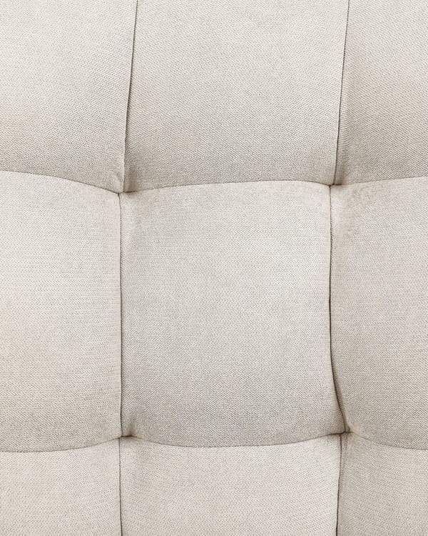 Lenestol Lys beige Svarte metallben Uten armlener Moderne design Hvilestol Stue Soverom