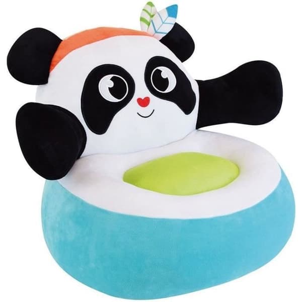 INDIAN PANDA Mjukleksak 40 x 45 x 40 cm för barn