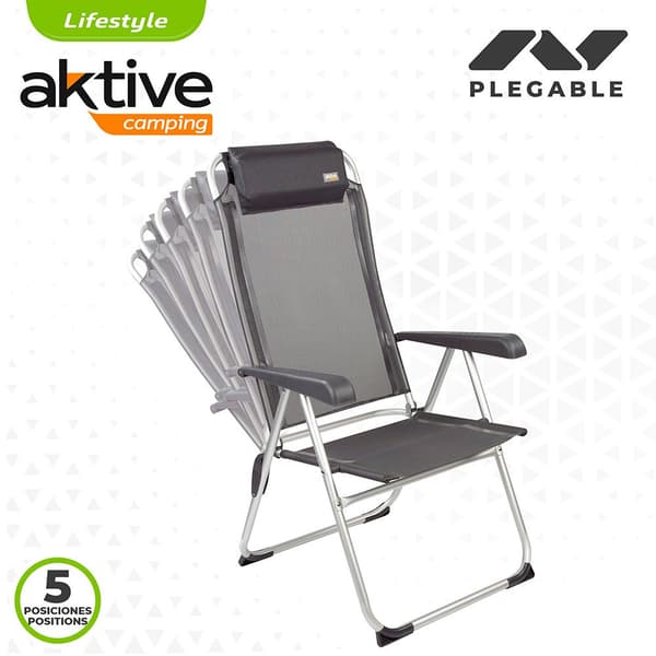 Aktive Stol 58x65x103 Cm Svart