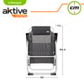 Miniatyrbild 7 av 7: Aktive Stol 58x65x103 Cm Svart