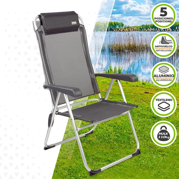 Aktive Stol 58x65x103 Cm Svart