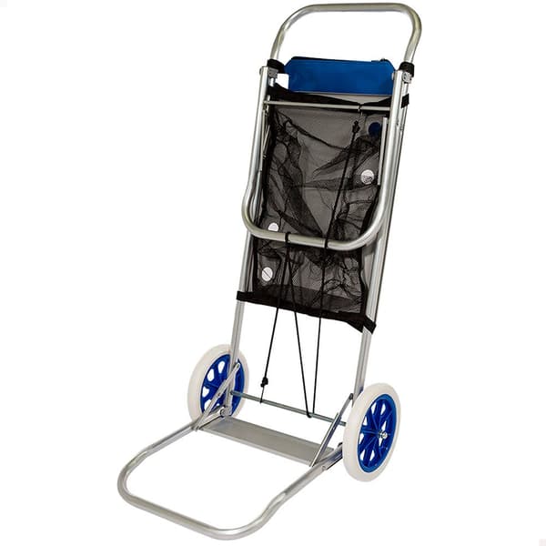 Aktive Chair Mover Trolley Beach 52x37x105 Cm Blå,Grå