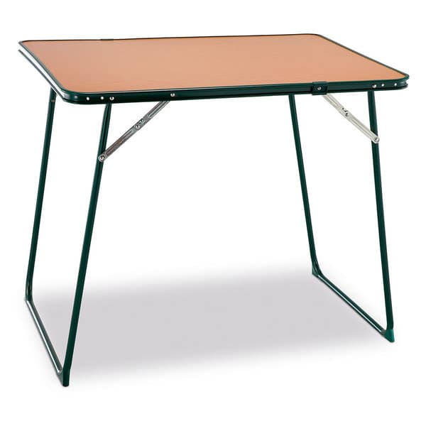 Solenny Sammenklappeligt Campingbord Durolac 82x58x66 Cm Brun,Sort