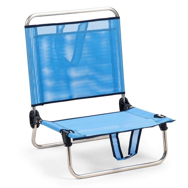 Solenny Lav Aluminium Foldestol 63x54x50cm Blå