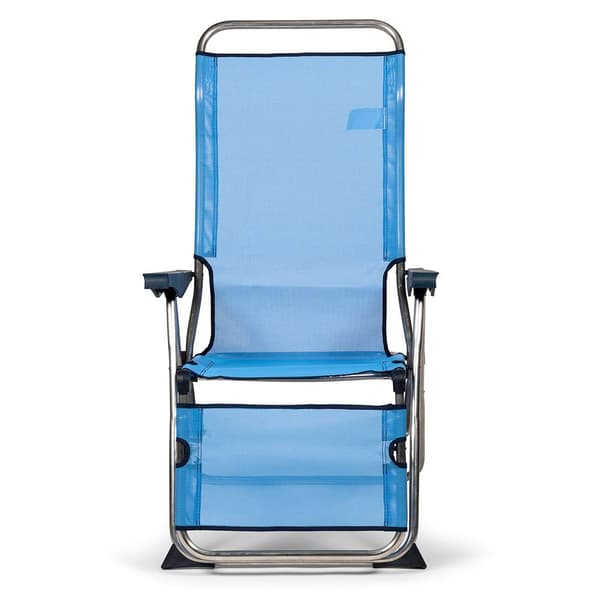 Solenny Fällbar Solsäng Relax 5-position 114x75x63cm Blå