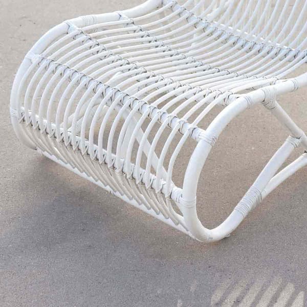Chillvert Solstol I Rotting Parma 61x94x85cm Vit