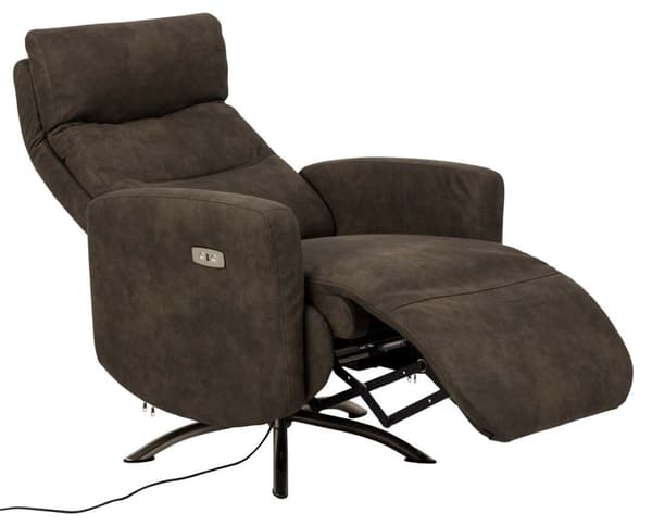 Kamares fåtölj recliner grå.