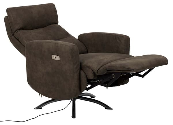 Kamares fåtölj recliner grå.