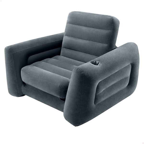Intex 2 1 1 Oppustelig Stol Seng Grå 117 x 224 x 66 cm