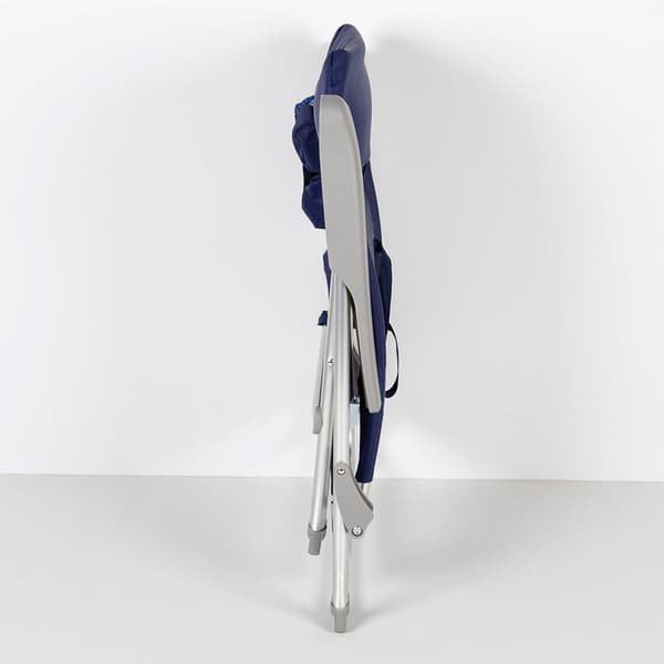Aktive Foldestol Multi-position Aluminium Slim 61x60x89 Cm Blå 61 x 60 x 89 cm