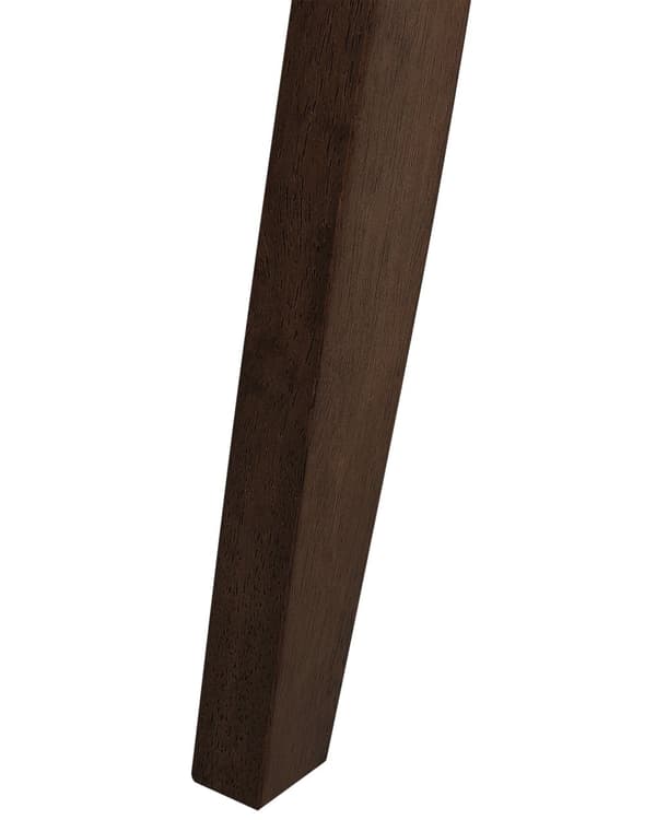 Lenestol Taupe Polyester Stofftrekk Treramme Armlener Retro design Stue Hvilestol