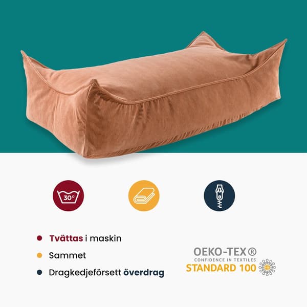 MeowBaby® rektangulär sittpuff i manchester, Arm Chairs, Recliners & Sleeper Chairs