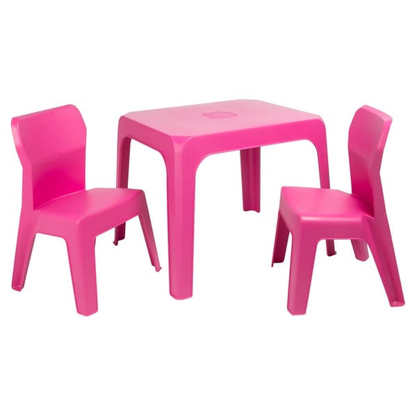 Garbar Bord Og Jan 2 Stole Sæt Rosa