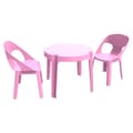 Miniatyrbild 1 av 5: Garbar Bord Och Rita 2 Stolar Uppsättning Rosa